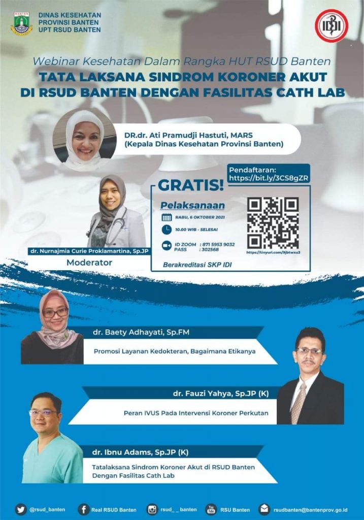 Webinar Kesehatan Dalam Rangka HUT RSUD Banten